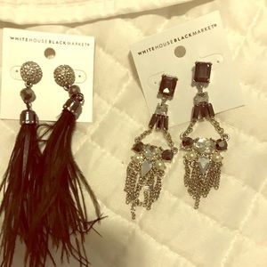 White House Black Market formal earrings